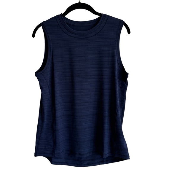 Athleta Pacifica Illume UPF Relaxed Tank, Dress Blue, Size S - Picture 4 of 9